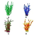 thumbnail image 3 of Methold ABS Fishtank Planta de agua artificial Vivid Realista Simulación Paisajismo Plantas Hierbas Ornamento Accesorios decoración del acuario Verde, 3 of 6