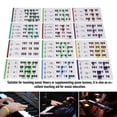 thumbnail image 3 of Piano Chords Chart, Easy Using Copper Plate Paper Music Flash Cards 12 Keys Color Coded  for Music Classes, 3 of 7
