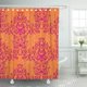 thumbnail image 1 of Cortina de Ducha Floral ABPHQTO Mandarina Tango Naranja y Damasco Rosa Brillante 150x180 cm, 1 of 1