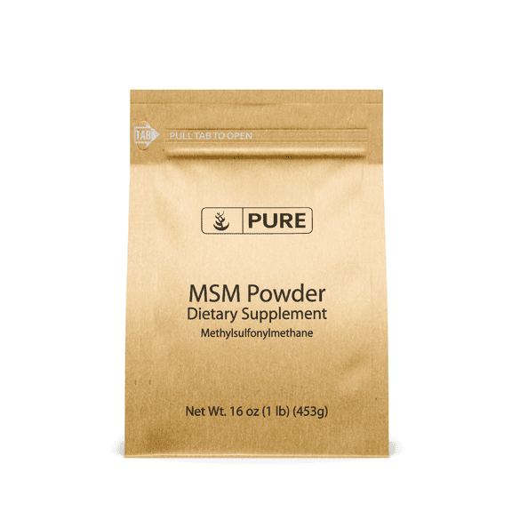 Pure Original Ingredients Methylsulfonylmethane 1lb MSM, Natural Sulfur Dietary Supplement