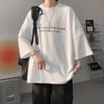 thumbnail image 6 of oqasdz Men T Shirts for Casual Wear for Spring Summer and Fall Relaxed Fit Breathable Crew Neck Tee Top, 6 of 9