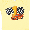 thumbnail image 4 of Inktastic Number One Race Car Boys or Girls Baby Bodysuit, 4 of 5
