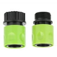 thumbnail image 4 of 2pcs 3/4" Male Female Thread Hose Tap Connector Garden Water Pipe Adapter (US Type), 4 of 7