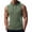 Army Green, variant on Noric Men's Sleeveless Hooded Athletic Tank Top Print Workout Shirt with Pocket, Casual Sport Muscle Tee for Gym Runing