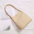 thumbnail image 1 of PAMINGONO De Hombro Beige Tejida Con Simple Ideal Para Picnic Y, 1 of 8