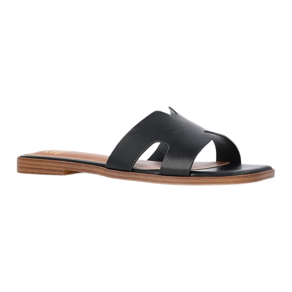 Madden NYC Women's Faux Leather Slide Sandals