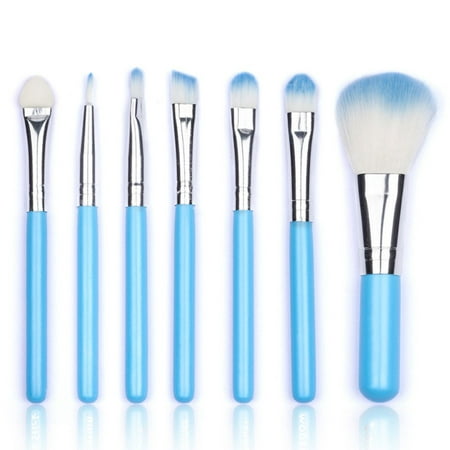 Funcee 7 Pcs Set Kit Professional Cosmetic Makeup Brush Eyeshadow Foundation