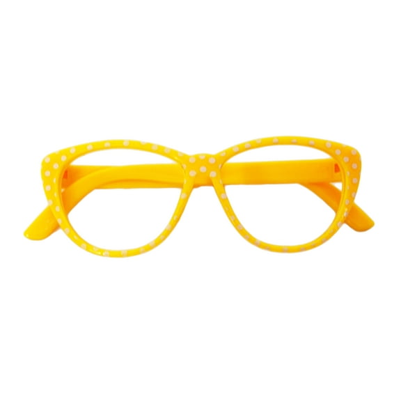 My Brittany's Yellow Dot Glasses For  18 Inch Kennedy and Friends Dolls Also Fits All Other 18 Inch Dolls