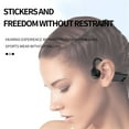 thumbnail image 3 of GJX Bluetooth Kids Wireless Earbuds for Small Ears Open Back Bluetooth Bone Conduction Sports Headphones Sweat Proof Wireless Earbuds For Workout And Running Built In Microphone, 3 of 4