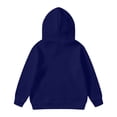 thumbnail image 4 of Liyamei Children Kids Boys And Girls Long Sleeve Letter Printed Lightweight Hoodie Sweatshirts And Long Pants Set Outfit Girls Casual Sets Size Blue 2-3 Years, 4 of 5