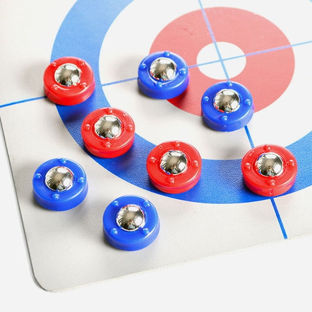 unbranded 32Ud Accesorios Para De Shuffleboard Con Pucks Y Bolas De Curling Color Surtido Para Casa