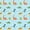 Blue Orange, variant on Homewish Kawaii Dino Twin Sheets,Cute Wildlife Theme Bedding,Beige,Rainbow Decor,3-Piece,1 Fitted Sheet and 1 Pillowcase