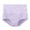 Z1-Light Blue, variant on Women's Cotton High Waist Panties Rose Jacquard Tummy Control Briefs Solid Color Lifting Comfortable Stretchy Briefs