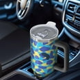 thumbnail image 3 of Camouflage 40oz Tumbler– Stainless Steel Insulated Tumbler with Handle and Straw, Large Capacity Travel Cup for Hot & Cold Drinks, 3 of 6