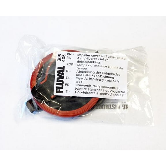 Fluval 306/406 Impeller Cover & Motor Seal Ring