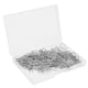 thumbnail image 2 of Alfileres Dobles De Costura, Alfileres De Horquilla En Forma De U, 200 Piezas Para Ropa, Cinta Para Lazos, 2 of 8