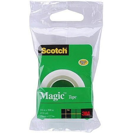 Scotch Magic Tape Refill Roll 1 ea (Pack of 2)