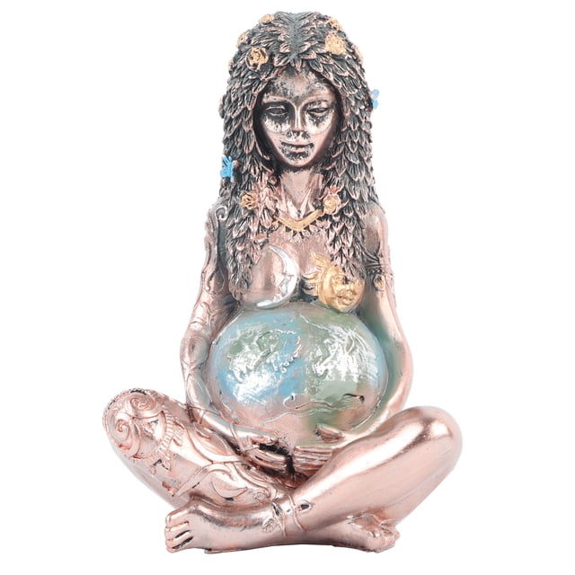 Estatua de la Diosa Sincero Estatuilla de Resina Madre Tierra decoración hogar jardín