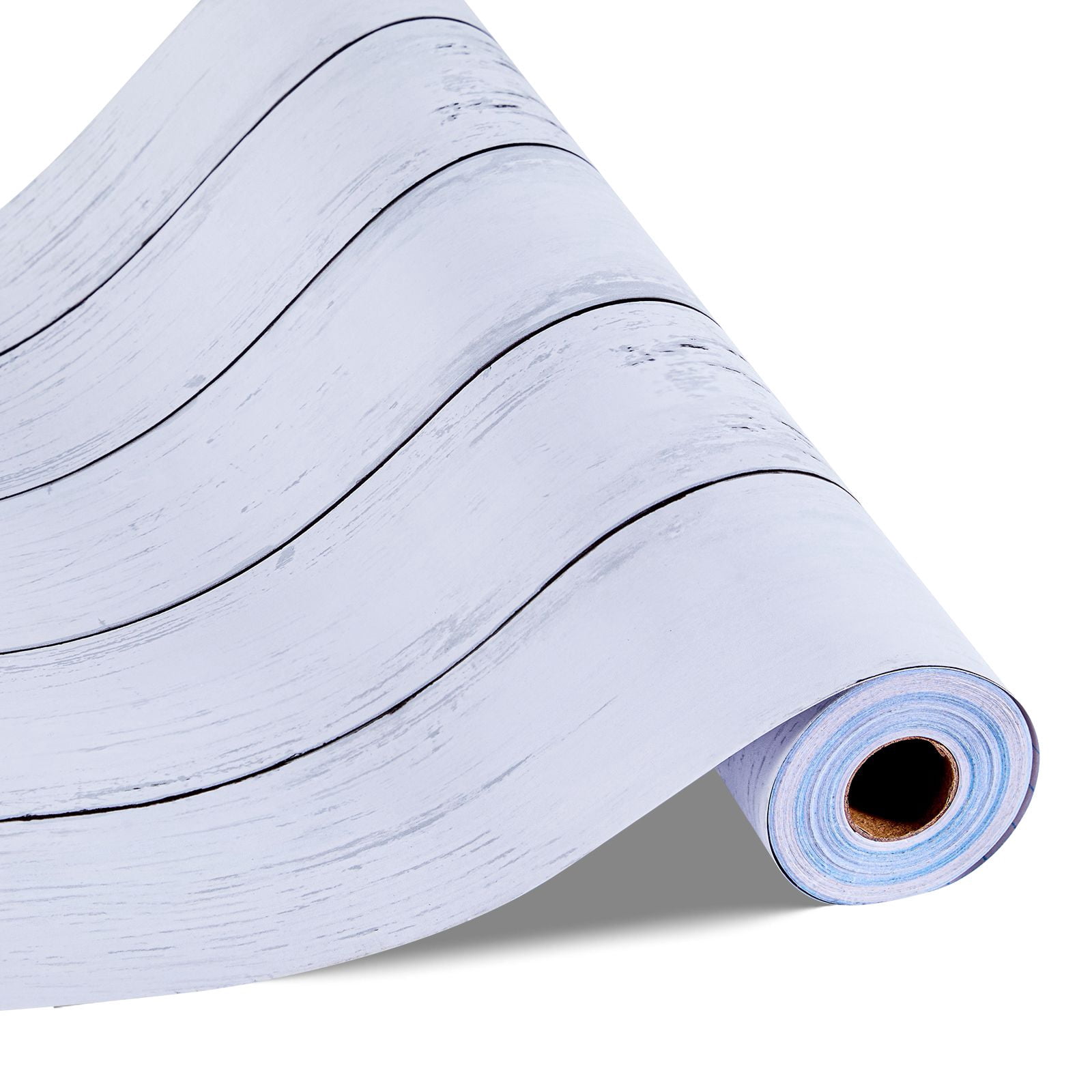 Self-Adhesive Vinyl Wallpaper Roll, 39.37ft x Large Size, Peel and Stick Contact Paper, PVC Material Waterproof and Stain-Resistant, Grid Lines for Easy Cutting
