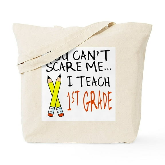 CafePress - 1St Grade Teacher Tote Bag - Unisex Canvas Tote Bag, Beige, 1-Piece