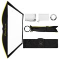 thumbnail image 1 of Soporte Bowens cuadrado Softbox Glow ParaSnap de fibra de ley de 40 x 40 cm, 1 of 9