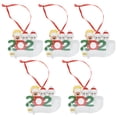 thumbnail image 2 of Colgante de Navidad, 5 piezas de muñeco de nieve de silicona, muñeco de nieve de Navidad, colgante para árbol de Navidad, adorno navideño, muy recomendado, 2 of 9