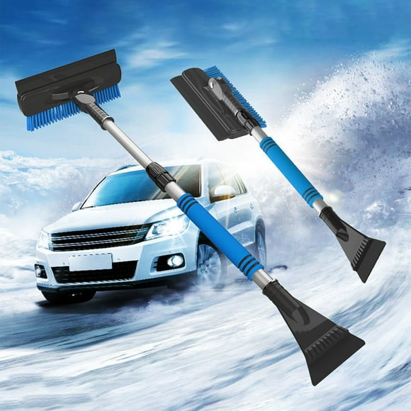 Black Friday deals TopLLC Snow Shovel Ice Scraper Snow Brush, Multifunctional Extendable Snow Brush and Ice Scraper For Car Snow Removal Brush