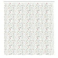 thumbnail image 2 of Ambesonne Foliage Shower Curtain, Various Leaves Imprints, 69"Wx84"L, Multicolor, 2 of 4