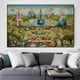 thumbnail image 2 of Póster de Bosch Hieronymus The Garden of earthal Delight, impresiones clásicas famosas, arte de pared, pintura en lienzo, decoración del hogar para sala de estar, 2 of 4