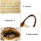 thumbnail image 3 of style 4 Bolso de hombro Daytripper para mujer - Bolso de playa o de trabajo con cremallera y bolsillo interior, bolso de mano, 3 of 5