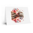 thumbnail image 2 of DistinctInk Greeting Card / Note Card - Valentine's Day Weimaraner - PACK of 5, 2 of 7