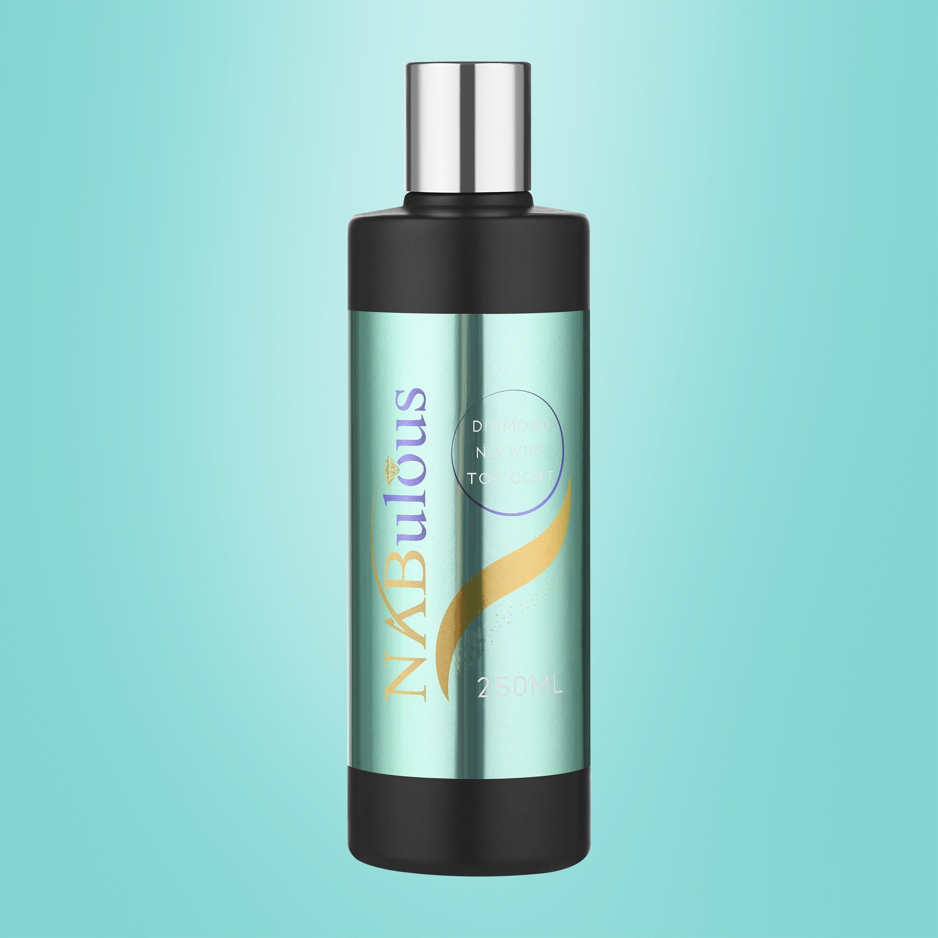 NABulous™ Nails Super Shine No Wipe Extreme Gloss Top Coat Refill Bottle - 8oz (No Wipe Top Coat 250ml)