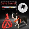 thumbnail image 6 of Adjustable LED Luminous Dog Chest Strap Vest Harness Soft Padded Reflective Safety Lighted For Camping Night Walking(Yellow,Charging L), 6 of 7