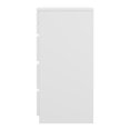 thumbnail image 3 of Furniture of America Hillcrest Glam Adult 5-Drawer Vertical Dresser, White, 3 of 11
