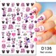 thumbnail image 1 of Pegatinas de dibujos animados de Disney para uñas, Stitch, suministros de Arte de uñas, Mickey, Minnie, Pato Donald, pegatinas 3D, calcomanías de decoración de uñas, 1 of 4