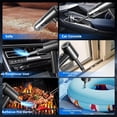 thumbnail image 6 of 13000Pa Handheld Cordless Vacuum Blower Combo Quick Cleanup Dust Debris Tight Space Home Car Use, 6 of 9