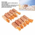 thumbnail image 4 of 10Pcs Hamster Corn Cob Toy, Teeth Grinding And Chewing, Carrot Shaped For Hamster Guinea Pig, 4 of 8