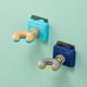 thumbnail image 4 of Bewildely Soporte de cabezal de ducha montado en la pared sin perforaciones Ángulo antideslizante de alta resistencia Soporte de cabezal de ducha Juegos de accesorios de baño Amarillo Bewildely HA066799-01, 4 of 6
