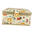 thumbnail image 4 of Cesta de costura portátil, caja de almacenamiento multiusos para niños y principiantes, accesorio de mano, organizador de hilo de 19 x 13 x 10 cm Estilo B, 4 of 9