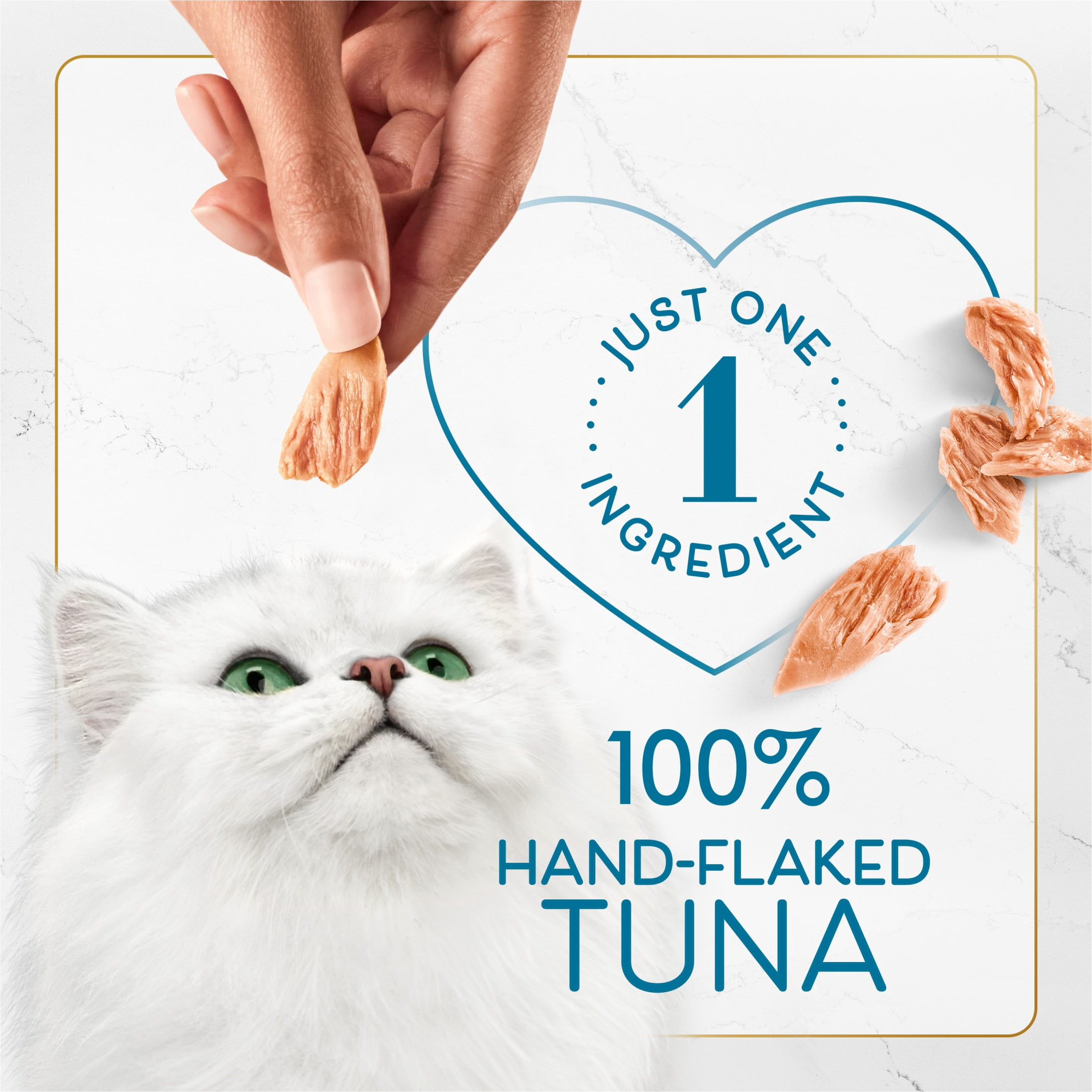 Purina Fancy Feast Chef’s Cuts Real Hand-Flaked Tuna Natural Soft Cat Treats, 1.06 oz.