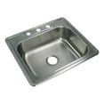 thumbnail image 5 of Transolid K-Stsb25226-3 Select 25" Drop In Single Basin Stainless Steel Kitchen Sink -, 5 of 5