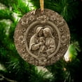 thumbnail image 2 of OAVQHLG3B Nativity Christmas Ornament, Mother Mary and Jesus Ornament, Christmas Hanging Ornament, Christian Decoration for Christmas Tree, Nativity Scene Ornaments Hanging Decor for Women Mom, 2 of 7