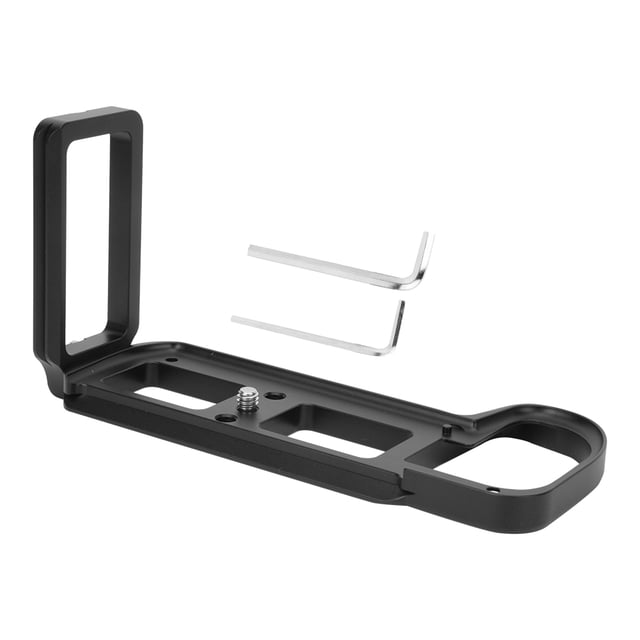 L Quick Release Plate,L Type Quick Release Camera Vertical Hand Grip Quick Release Platewith Hot Shoe Built for Precision