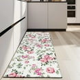 thumbnail image 4 of Pioneer Flower Floral Print Pattern Kitchen Rug Mat,Kitchen Runner Rugs Non Skid Washable,Decorative Kitchen Floor Mats for Kitchen,Sink,Laundry,17"X47", 4 of 5