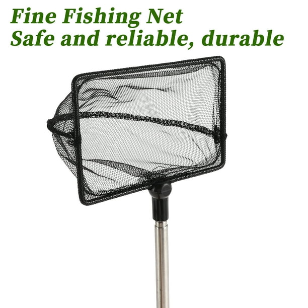 aquarium fish net legit Co-Op It features a strong carbon fiber shaft and black coarse netting for reduced water drag QXBXYHM 5 Pack Aquarium Fish