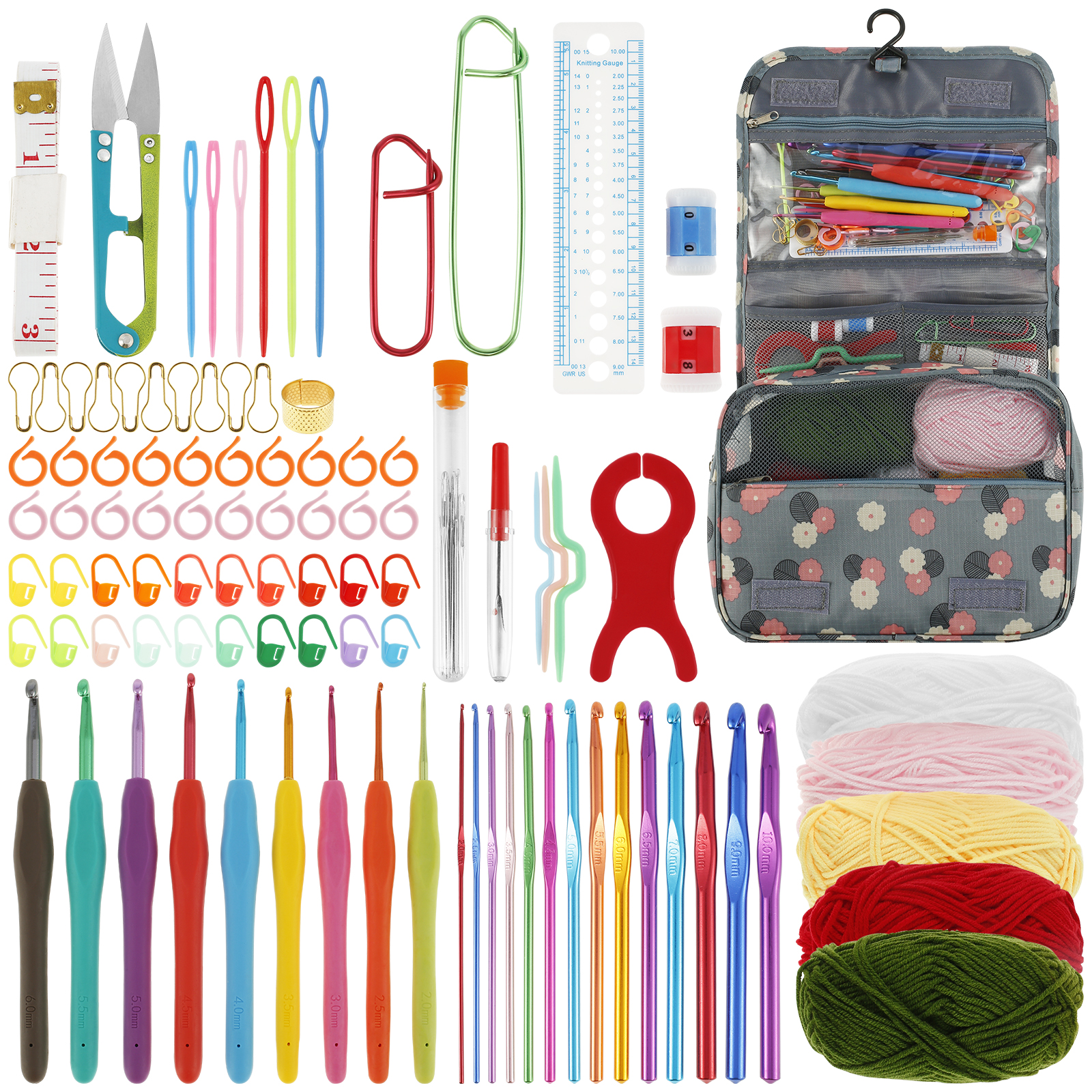 Xiyztok Crochet Essentials Kit, 107 Pieces photo 7