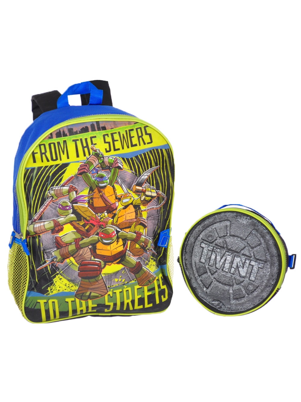 ninja turtle backpack and lunchbox