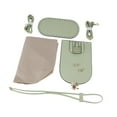 thumbnail image 2 of Segolike PU Leather Bag Making Kit with Holes Leather Bag Sewing Kit DIY Knitting Bag Set Green, 2 of 8