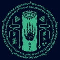 thumbnail image 2 of Mens Nintendo The Legend of Zelda: Tears of the Kingdom Glowing Shrine Rune Lightweight Hoodie, 2 of 4