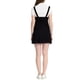 thumbnail image 3 of Vestido de tirantes ajustables para mujer Inspire Chic, por encima de la rodilla, con botones y bolsillos, color negro, talla M, 3 of 5